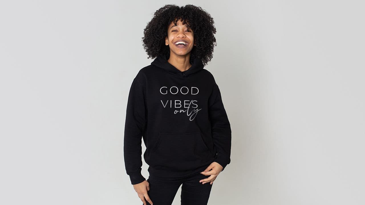 Comfortable adult hoodie